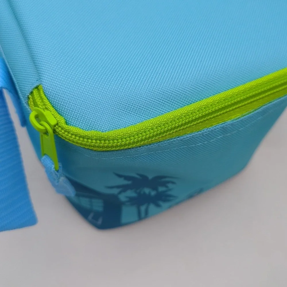 Trader Joe's Mini Insulated Bag Tote Blue 2025 Limited Edition Lunch Box Pail